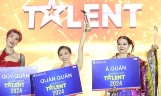 Nữ sinh múa nghệ thuật giành ngôi quán quân Hutech's Got Talent 2024