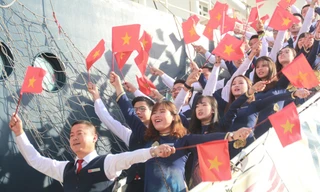 Màn giới thiệu ấn tượng của các đoàn đại biểu Tàu Thanh niên SSEAYP