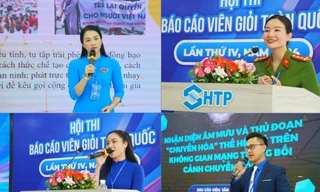 Báo cáo viên giỏi toàn quốc tranh tài về những vấn đề 'nóng' trên không gian mạng