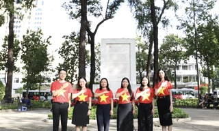 Đại biểu Tàu Thanh niên Đông Nam Á lan tỏa tinh thần yêu nước 