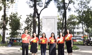 Đại biểu Tàu Thanh niên Đông Nam Á lan tỏa tinh thần yêu nước 
