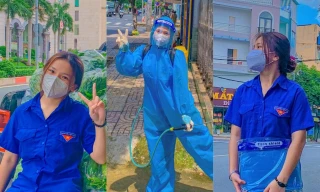 Bé 'hạt tiêu' xông pha trên tuyến đầu đẩy lùi COVID