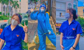 Bé 'hạt tiêu' xông pha trên tuyến đầu đẩy lùi COVID