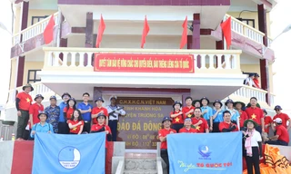 Xúc động hải trình 'Tôi yêu Tổ quốc tôi' chào mừng Đại hội Hội Liên hiệp Thanh niên Việt Nam