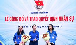 Thành Đoàn TPHCM trao quyết định bổ nhiệm nhân sự
