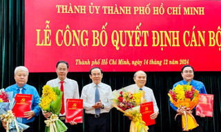 TPHCM bổ sung 4 Thành ủy viên