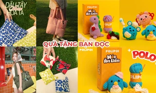 Quà tặng bạn đọc: Tặng bạn túi xinh cho tai nghe và bộ móc len may mắn