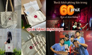 Quà tặng bạn đọc: Rinh túi tote xinh, chinh phục thế giới nhập vai và giải đố