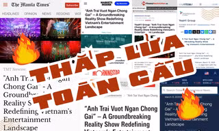 Fan Việt đưa Anh Trai Vượt Ngàn Chông Gai vượt biên giới với "Thắp Lửa Toàn Cầu"