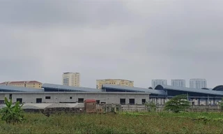 Diện tích đất của người dân bị thu hồi đang thực hiện Dự án thành phần Hạ tầng kỹ thuật khu Đề pô (Bắc Từ Liêm, Hà Nội)