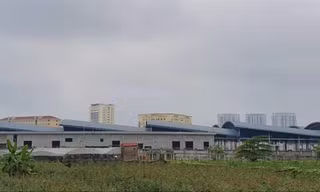 Diện tích đất của người dân bị thu hồi đang thực hiện Dự án thành phần Hạ tầng kỹ thuật khu Đề pô (Bắc Từ Liêm, Hà Nội)
