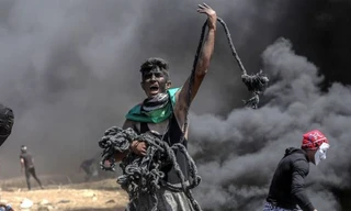 Hơn .2.700 người đã bị thương trong đợt biểu tình phản đối sự kiện khai trương đại sứ quán Mỹ tại Jerusalem. (Ảnh: BBC)