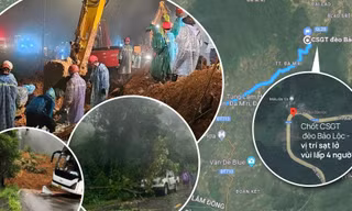Chi tiết vụ sạt lở đèo Bảo Lộc khiến 4 người tử nạn 