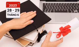 [Infographics] Các mốc thời gian quan trọng thi tốt nghiệp THPT 2023