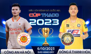 Siêu cúp Quốc gia 2023: Tương quan lực lượng Công an Hà Nội và Đông Á Thanh Hóa