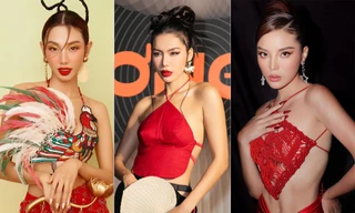 Dàn hậu Việt mặc áo yếm cách điệu: Thùy Tiên đẹp tựa mỹ nhân cổ trang, Kỳ Duyên khoe body cực 'gắt'