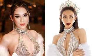 Đụng váy khoét vòng 1 táo bạo với Thùy Tiên, Lâm Khánh Chi khoe sắc vóc nóng bỏng không kém đàn em