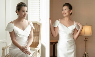 Tái xuất showbiz, Hoa hậu Ngọc Khánh để lộ tóc bạc nhưng vẫn được khen ngợi