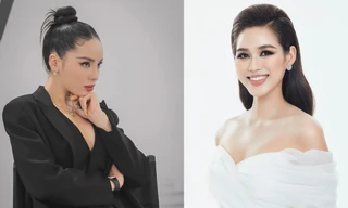 Đỗ Thị Hà diện váy cúp ngực nóng bỏng, Kỳ Duyên mặc vest xẻ vòng 1 quyến rũ 