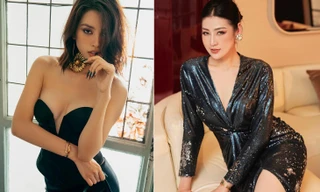 Tiểu Vy mặc áo cúp ngực nóng bỏng, Á hậu Tú Anh diện váy xẻ vòng một quyến rũ