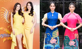 Những lần mặc đồ đôi của cặp chị em Á hậu thân thiết nhất showbiz Phương Anh - Ngọc Thảo