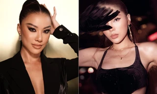 Kim Duyên diện vest xẻ vòng 1 quyến rũ, Kỳ Duyên hoá 'miêu nữ' nóng bỏng