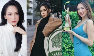 Dàn Hoa hậu, Á hậu bồi hồi chia tay năm 2021 đầy biến động trong thời khắc giao thừa