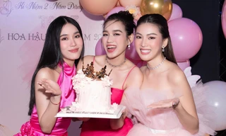 Top 3 Hoa hậu Việt Nam 2020 kỷ niệm 2 năm đăng quang