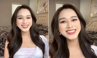 Khỏi COVID-19, Đỗ Thị Hà trổ tài tự make-up cực xinh đẹp khiến fans trầm trồ khen ngợi