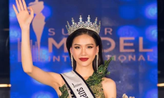 Bùi Quỳnh Hoa đăng quang Siêu mẫu Quốc tế 2022