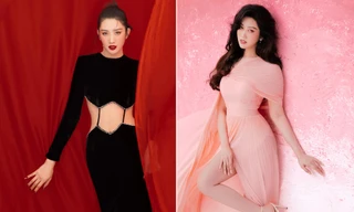 Thuý Ngân 'Gạo nếp gạo tẻ' hoá nàng Xuân nóng bỏng với loạt váy áo cut-out táo bạo