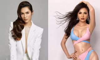 Hoa hậu Diễm Hương khoe dáng sexy với bikini, Á hậu Hoàng My diện mốt không nội y nóng bỏng
