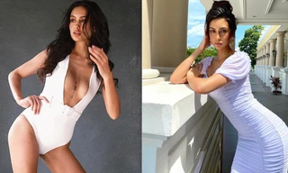 Vẻ đẹp nóng bỏng tựa 'vệ nữ' của người đẹp lai đăng quang Hoa hậu Hoàn vũ Philippines 2022