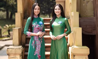 Thí sinh Miss World Vietnam 2022 xinh đẹp với áo dài, khám phá cảnh đẹp Thái Nguyên 