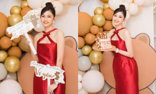 Á hậu Thanh Tú được ông xã đại gia tổ chức tiệc sinh nhật tuổi 28 hoành tráng 