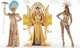 Loạt trang phục dân tộc độc, lạ của Trân Đài và dàn thí sinh Hoa hậu chuyển giới quốc tế 2022