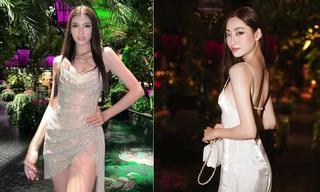 Lương Thùy Linh, Ngọc Thảo diện váy áo nóng bỏng dự tiệc tối cùng dàn mỹ nhân Miss Grand Thái Lan