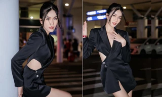 Á hậu Phương Anh làm khách VIP của Paris Fashion Week, fan chờ đợi màn 'bắn' tiếng Pháp