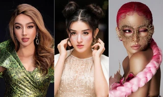 Thùy Tiên, Huyền My và dàn hậu trong những lần 'họa mặt' lạ lẫm làm fan không thể nhận ra