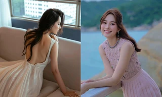 Hoa hậu Mai Phương Thuý khoe lưng ong nóng bỏng