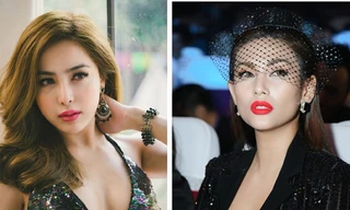 Á hậu Võ Hoàng Yến (bìa phải) và Á khôi Mai Diệu Linh. Ảnh: internet.