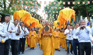 Hình ảnh khai mạc Đại hội đại biểu Phật giáo toàn quốc lần thứ IX