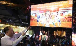 Hà Nội: Hàng quán chuẩn bị màn hình lớn phục vụ World Cup 2022
