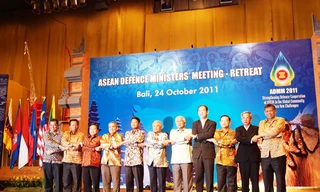 Trưởng đoàn ADMM Retreat các nước và Tổng Thư ký ASEAN tại hội nghị