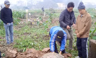Thêm một vụ đào trộm mộ tại Hà Nội