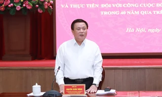 Thành ủy Hà Nội rút ra 8 bài học sau 40 năm đổi mới 