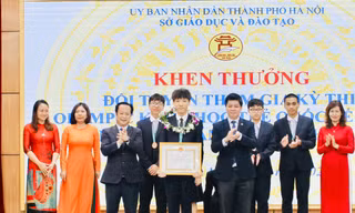 Hà Nội: Đề xuất trò đoạt giải, giáo viên hướng dẫn cũng được 'thưởng' lớn 