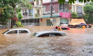 Nếu mưa trên 100mm/giờ, Hà Nội sẽ có 30 điểm ngập úng