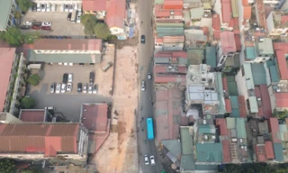 Hà Nội: Hình ảnh đường Nguyễn Tuân rộng 21m dần lộ diện