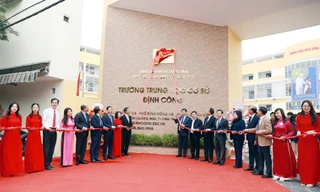 Khánh thành trường học 150 tỷ tại quận đông dân nhất Thủ đô